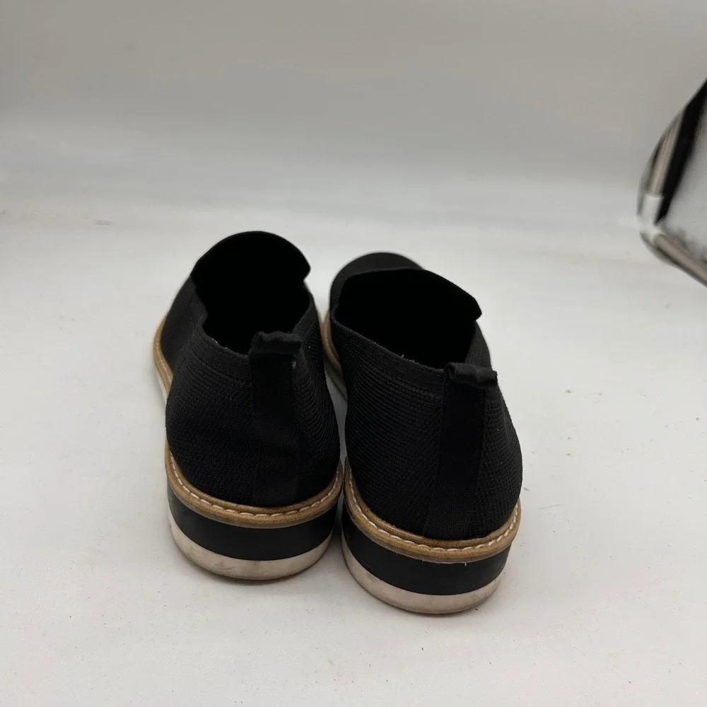 Kelly & Katie Aerin Black Knit Slip On‎ Loafers Women 8.5M